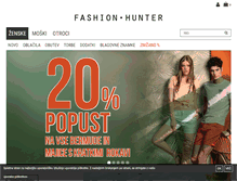 Tablet Screenshot of fashion-hunter.com